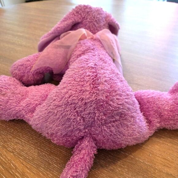 Vintage Commonwealth Purple Sparkle Puppy Dog 18" PlushStuffed Animal Toy 2000 - Picture 4 of 7